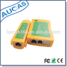 Probador del cable de la red de la alta calidad RJ45 / RJ11 Cat5e / Cat6 de Aucas de la marca de fábrica de Aucas